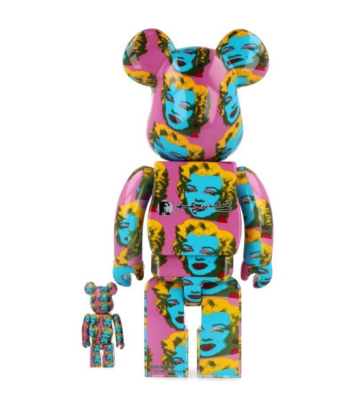 Bearbrick Andy Warhol Marilyn Monroe V2 400% + 100% de BE@RBRICK, 2022 (vue 3)