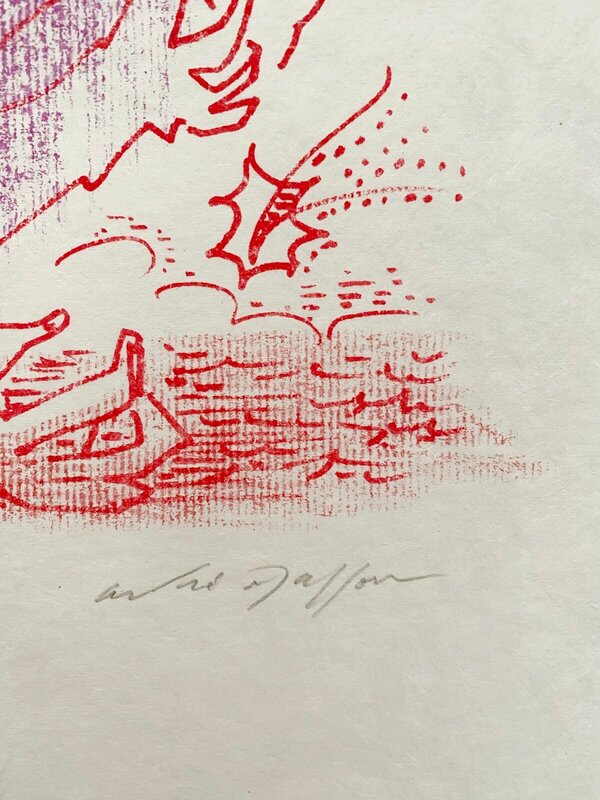 Maria tu sais d'André Masson, 1974 (vue 3)