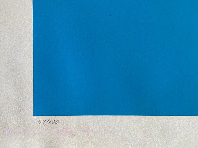 Sky Blue Kiss de Karel Appel, 1978 (vue 2)