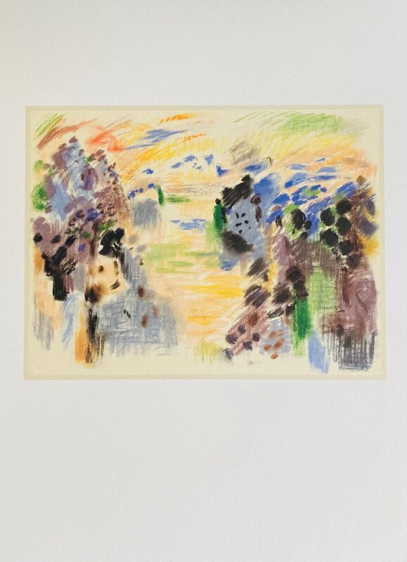 Le lac by André Masson, 1951