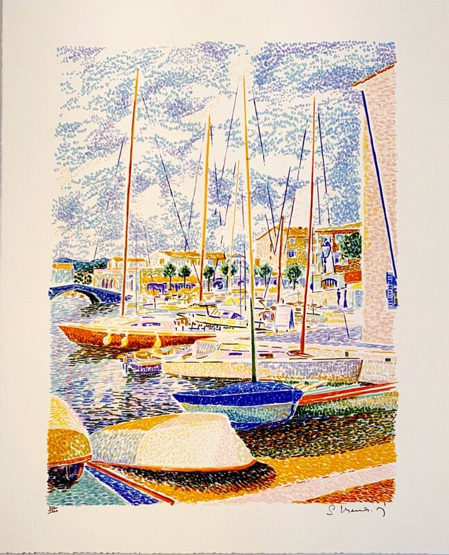Port Grimaud de Serge Mendjisky, 1969