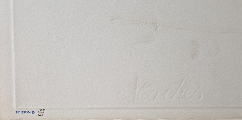 Imprint from Dorian Gray’s Stomach by Jim Dine, 1968 (view 3)