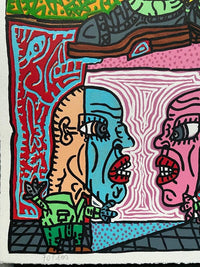 La lumière est ! by Robert Combas, 1992 (view 2)