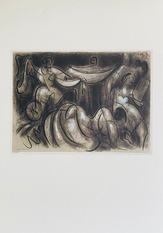 La toilette de la mariée by André Masson, 1944