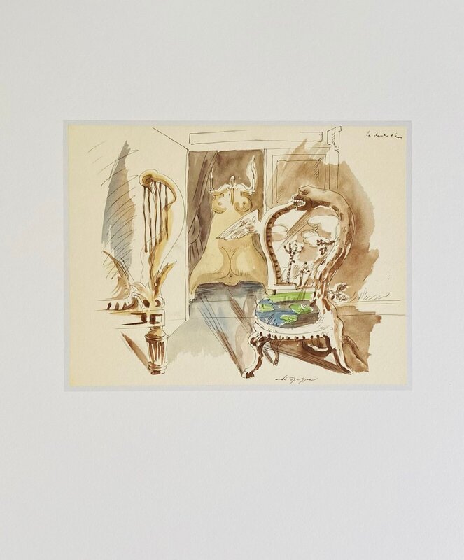 La chambre d'amour d'André Masson, 1937