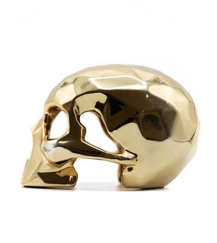 Skull Spirit (Gold Edition) by Richard Orlinski, 2022 (view 3)
