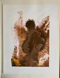 The sacrifice of Isaac (Genesis 22:9-13) de Salvador Dalí, 1985 (vue 2)