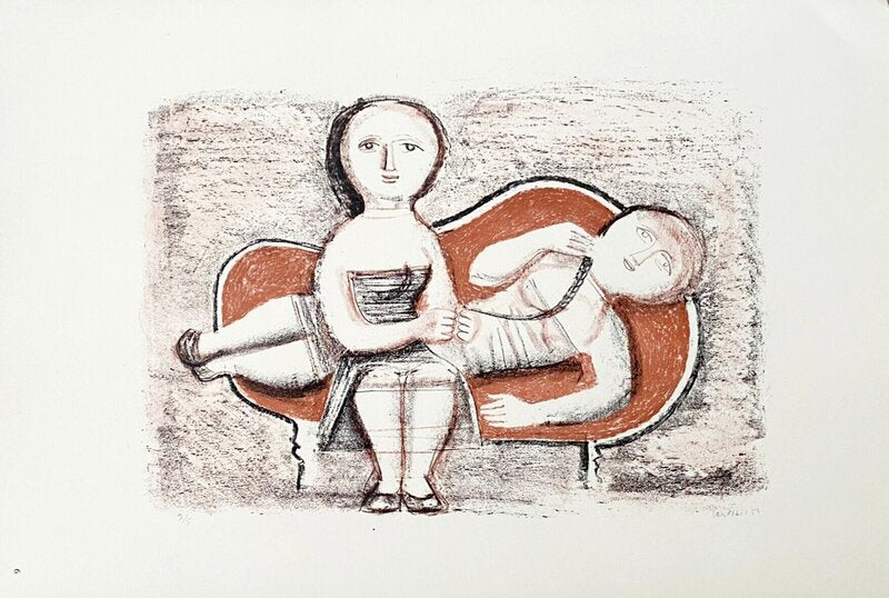 Il Divano de Massimo Campigli, 1965