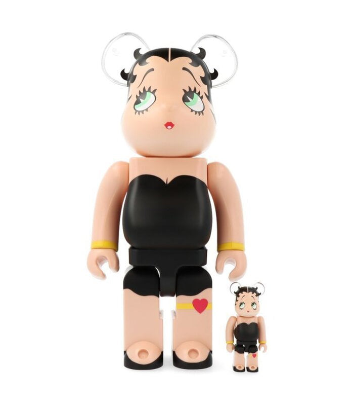 Bearbrick Betty Boop Black 400% + 100% by BE@RBRICK, 2021