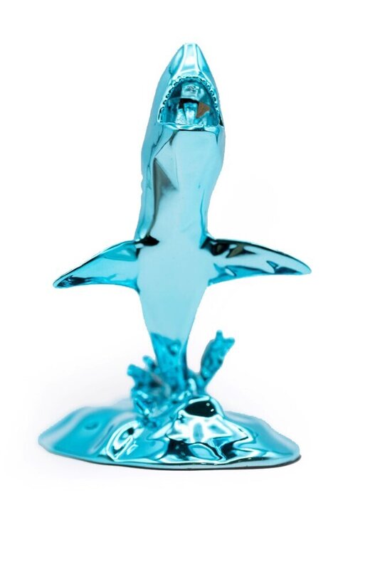 Shark Spirit (Aqua Blue Edition) de Richard Orlinski, 2022 (vue 2)