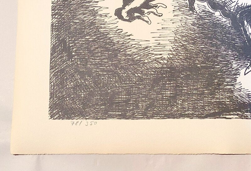 The Labours of Hercule - Fight against the Hydra of Lerna by Ossip Zadkine, 1960 (view 2)