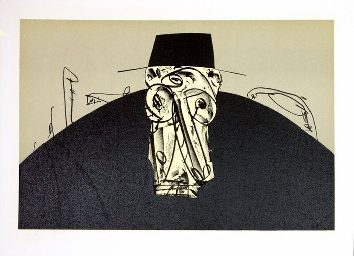 Kafka - Tagebücher X d'Antonio Saura, 1988