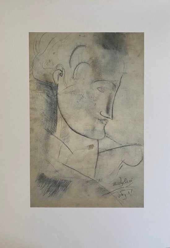 Testa by Amedeo Modigliani, 1915