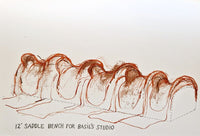 Saddle Bench de Jim Dine, 1968