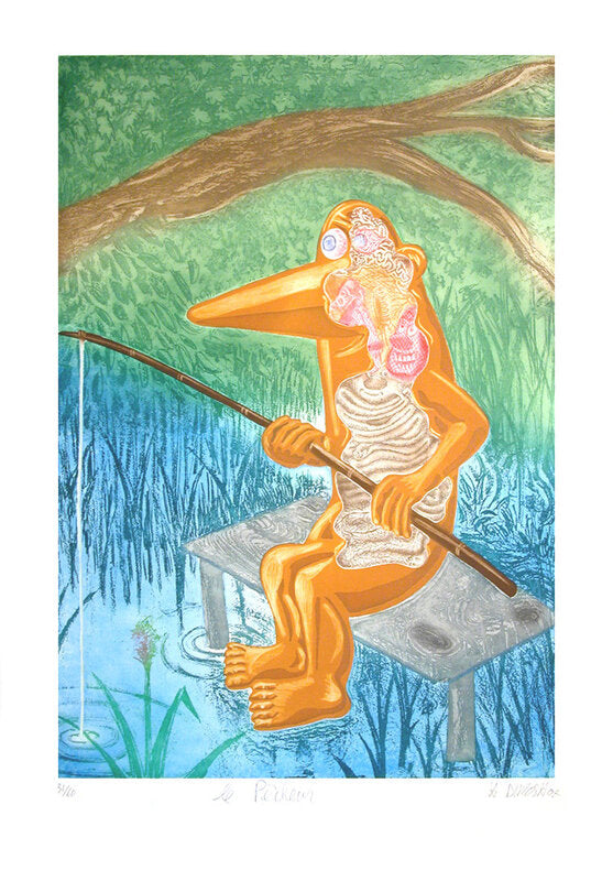 Le Pêcheur by Hervé Di Rosa, 2007