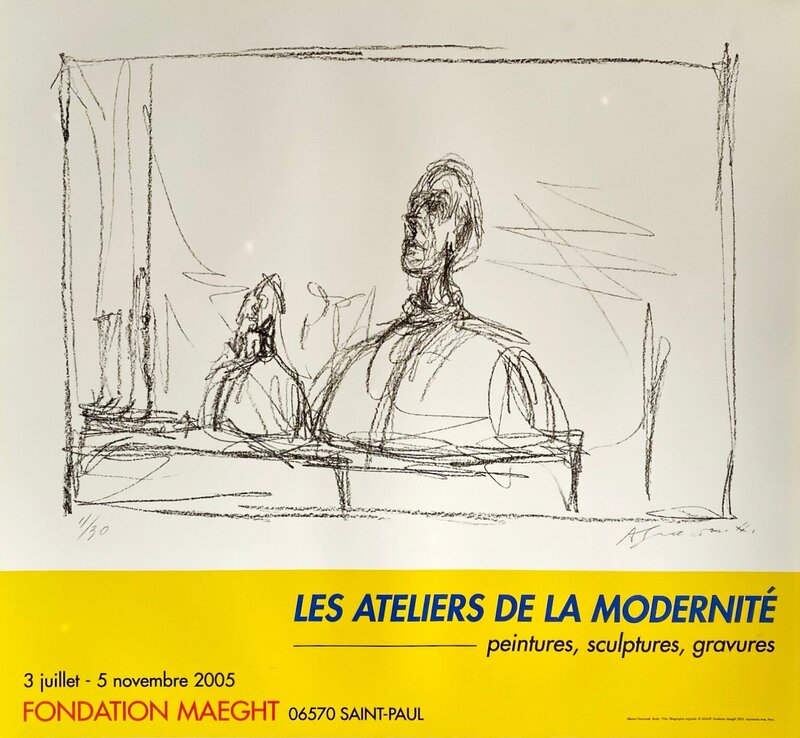 Les ateliers de la modernité d'Alberto Giacometti, 2005