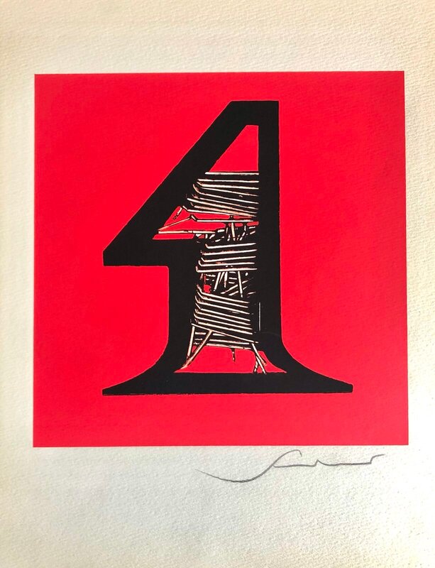 Number 1 d'Emilio Scanavino, 1970