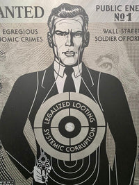Wall Street Public Enemy de Shepard Fairey, 2018 (vue 2)