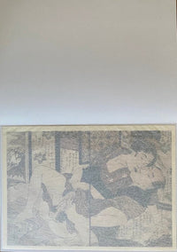 Ukiyo-e Shunga Edo Era de Kitagawa Utamaro, 1995 (vue 2)