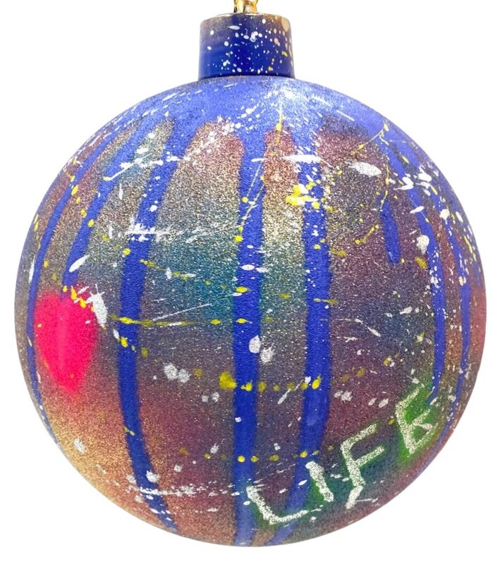 Christmas Bauble N27 "Love Life" by Miss CoCo, 2023 (view 2)