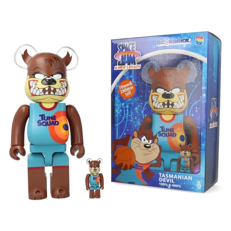 Space Jam 2 Tasmanian Devil 400% + 100% de BE@RBRICK, 2022 (vue 4)