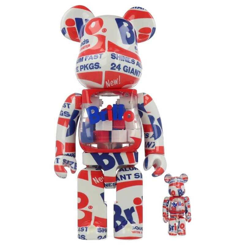 Andy Warhol Brillo 400% + 100% by BE@RBRICK,, 2022