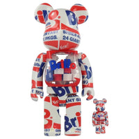 Andy Warhol Brillo 400% + 100% by BE@RBRICK,, 2022