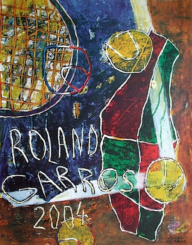 Roland-Garros Official Poster de Daniel Humair, 2004