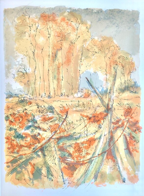 Forêt voisine by Théophile Alexandre Steinlen, 1970