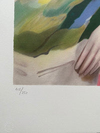 Deux jeunes filles de Marie Laurencin, vers 1980 (vue 3)