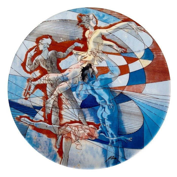 Figure Skating by Hans Erni, 1994