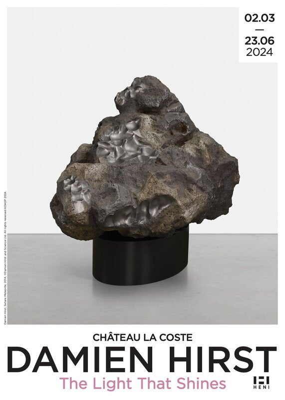 Sahara Meteorite de Damien Hirst, 2024