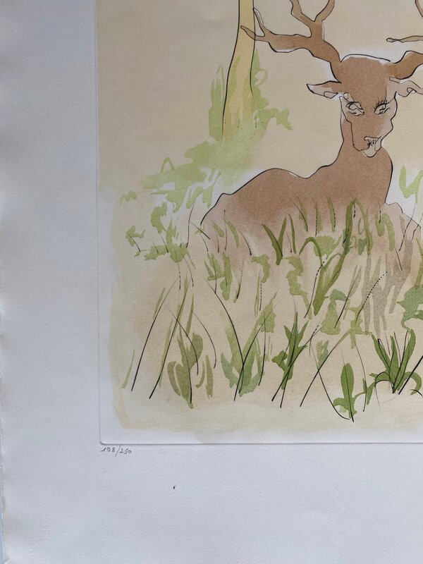 Le Cerf Malade by Salvador Dalí, 1974 (view 2)