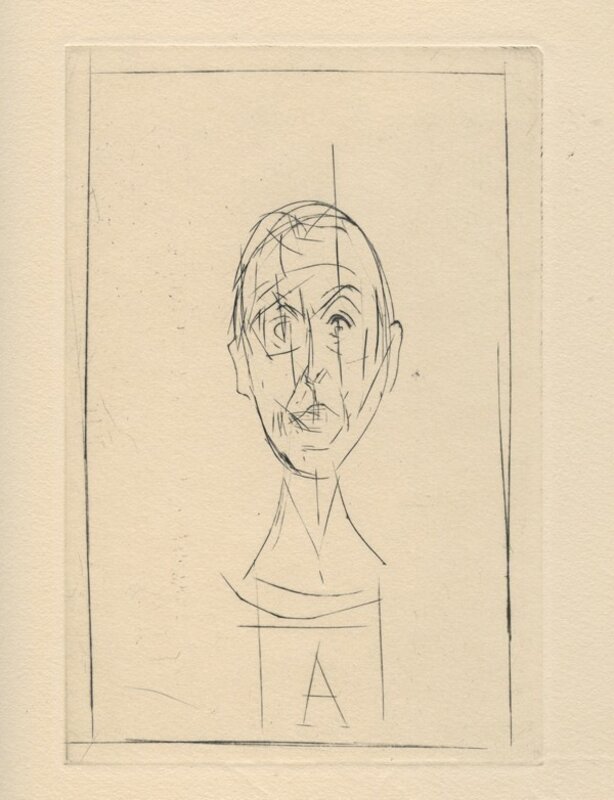 Histoire de rats by Alberto Giacometti, 1947