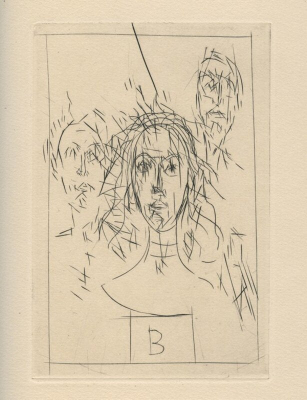 Histoire de rats by Alberto Giacometti, 1947