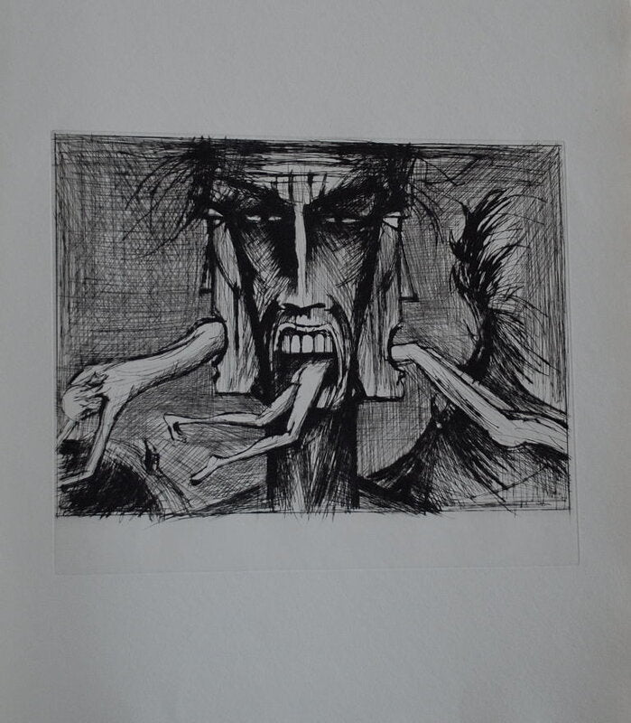 L'enfer de Dante / Lucifer de Bernard Buffet, 1977