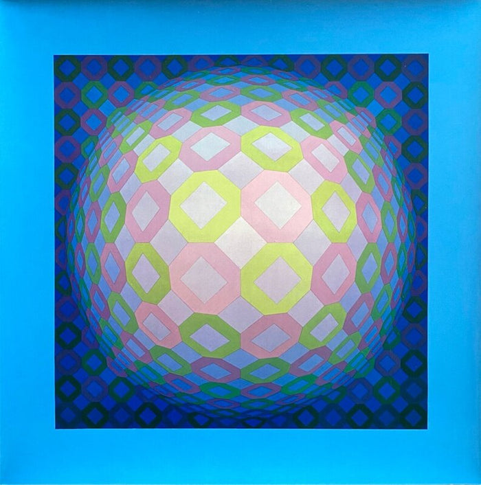 Okta-Pos de Victor Vasarely, 1975