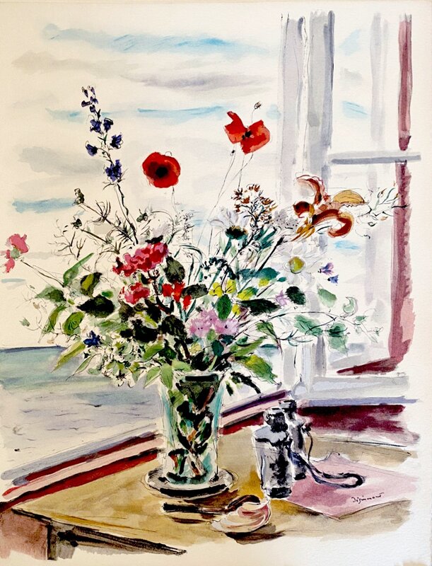 Fleurs des champs by André Dignimont, 1968