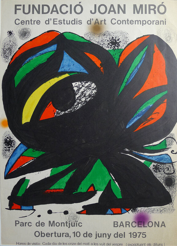 Fundació Joan Miró de Joan Miró, 1975