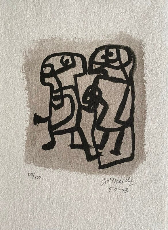 Two Figures by Corneille, 2003