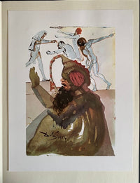 Joseph is sold by his brothers (Genesis 37:28, 34-36) by Salvador Dalí, 1985 (view 2)