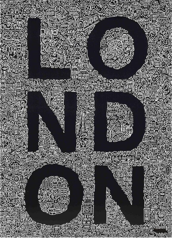 London by Mr Doodle, 2017