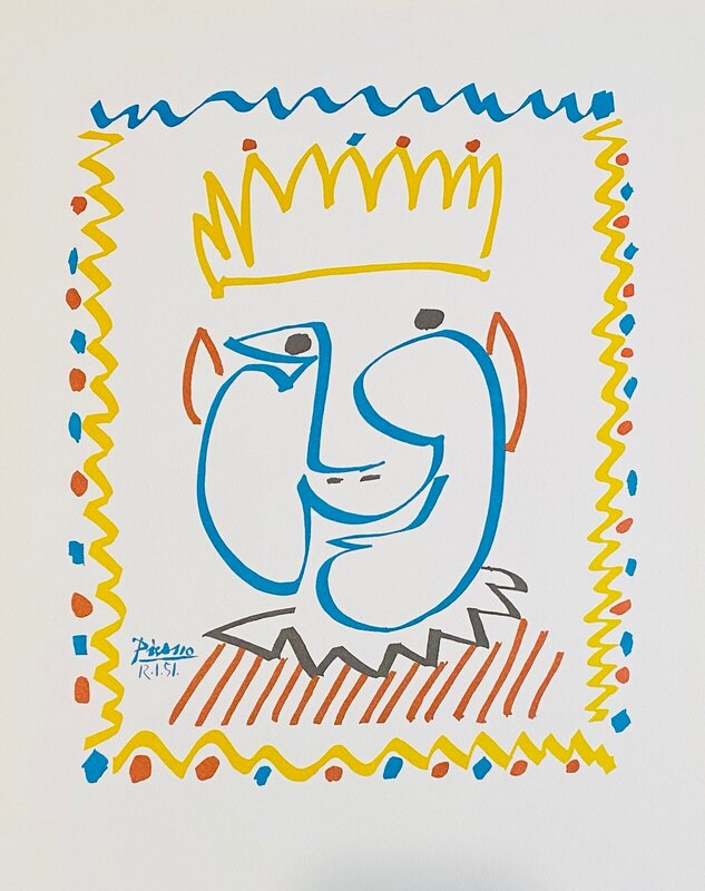 Carnaval : Le Roi by Pablo Picasso, 1980