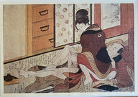 Ukiyo-e Shunga Edo Era by Kitagawa Utamaro, 1995