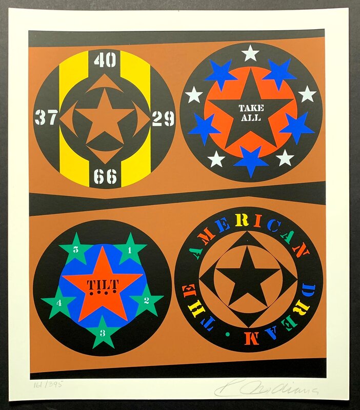 The American Dream de Robert Indiana, 1997