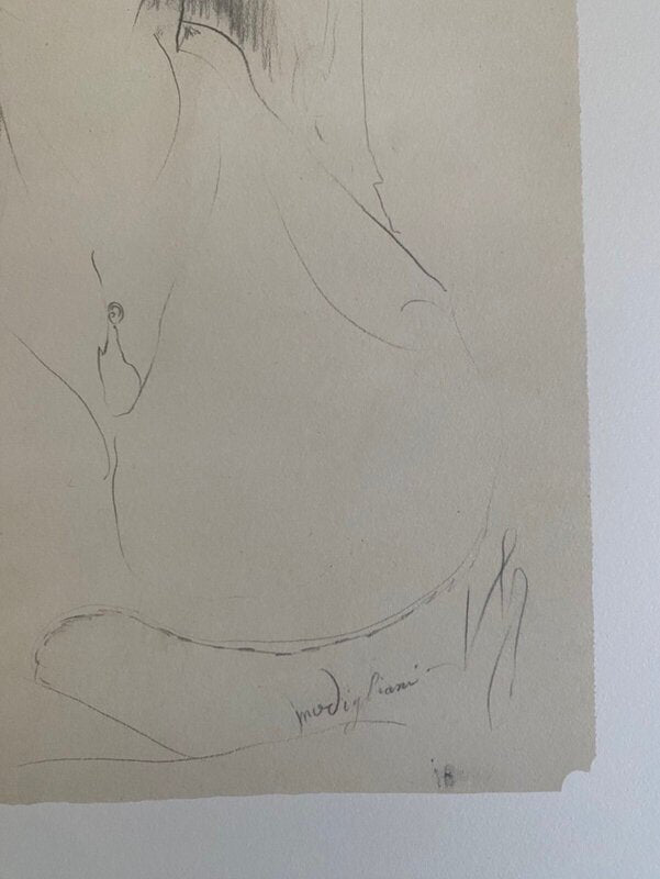 Donna con pendentif by Amedeo Modigliani, 1918 (view 2)