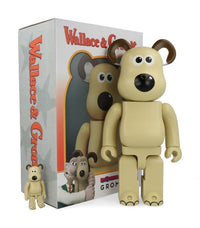 Bearbrick Gromit (Wallace & Gromit) 400% + 100% de BE@RBRICK, 2021 (vue 4)