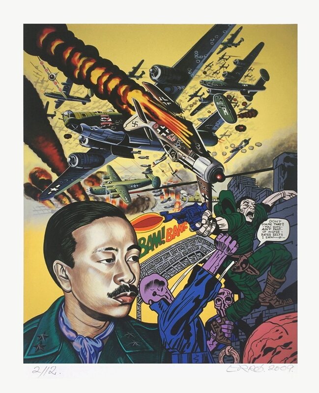 Guerre du Vietnam - Général Ky d'Erró, 2009