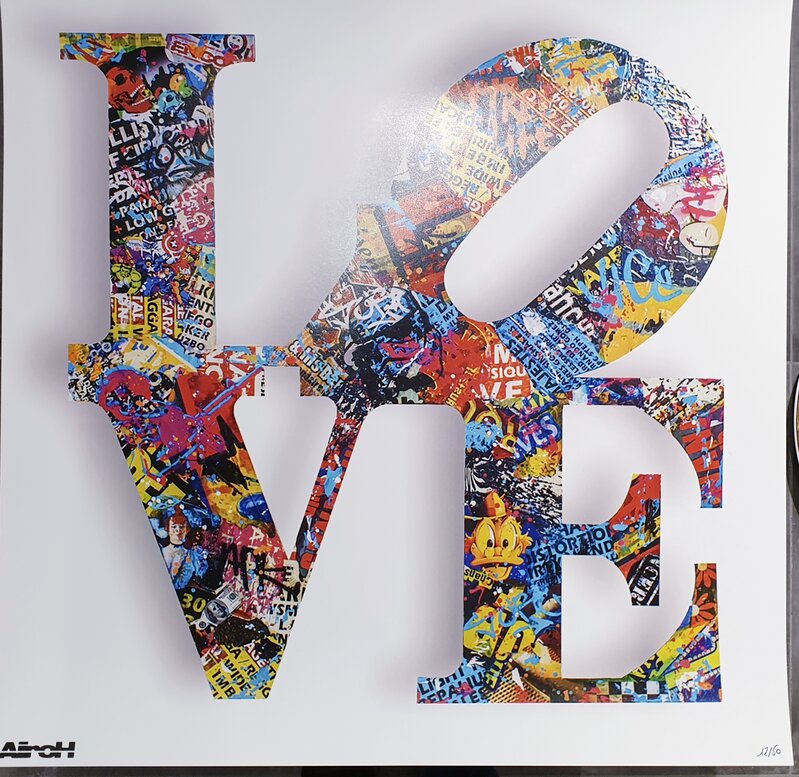 Street Love Poster d'Aiiroh, 2018 (vue 2)