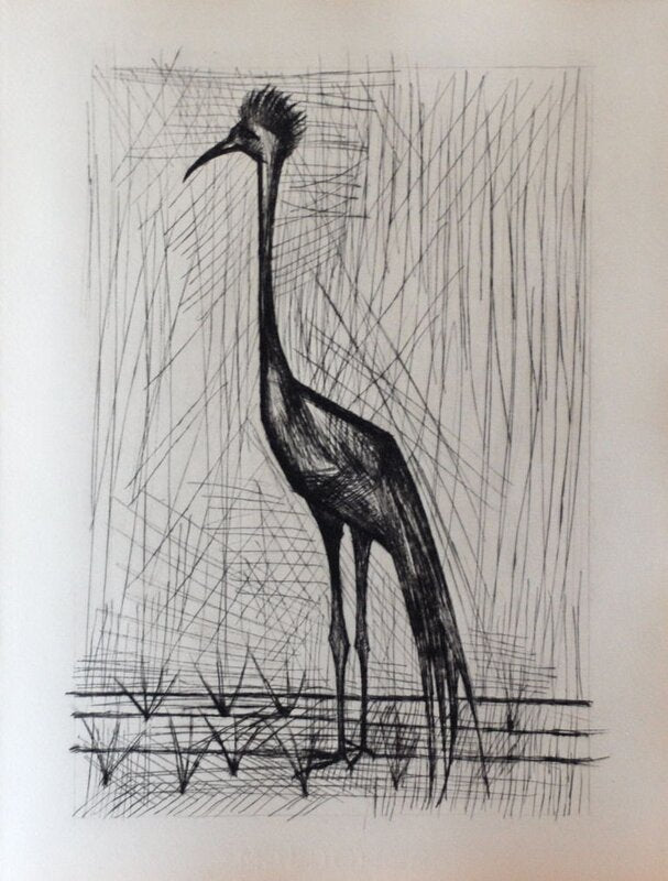 Les Chants de Maldoror II by Bernard Buffet, 1952